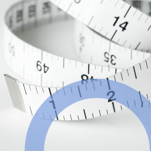 CLoseup of measuring tape